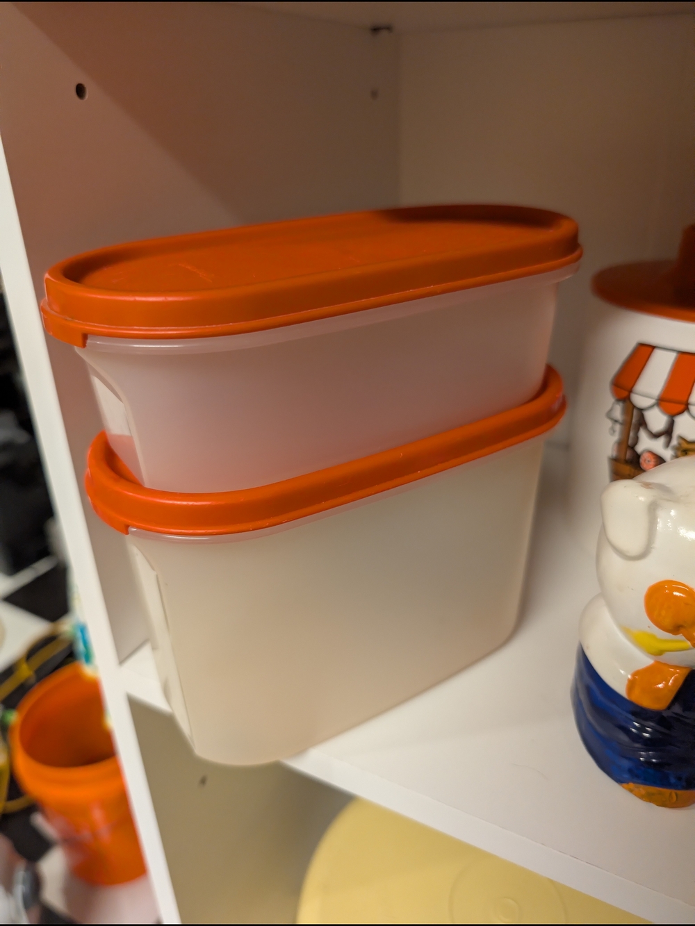 Vintage Tupperware Food Storage Container Set